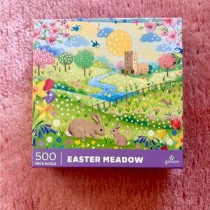 BRAND NEW Galison Easter Meadow 500 Piece Puzzle